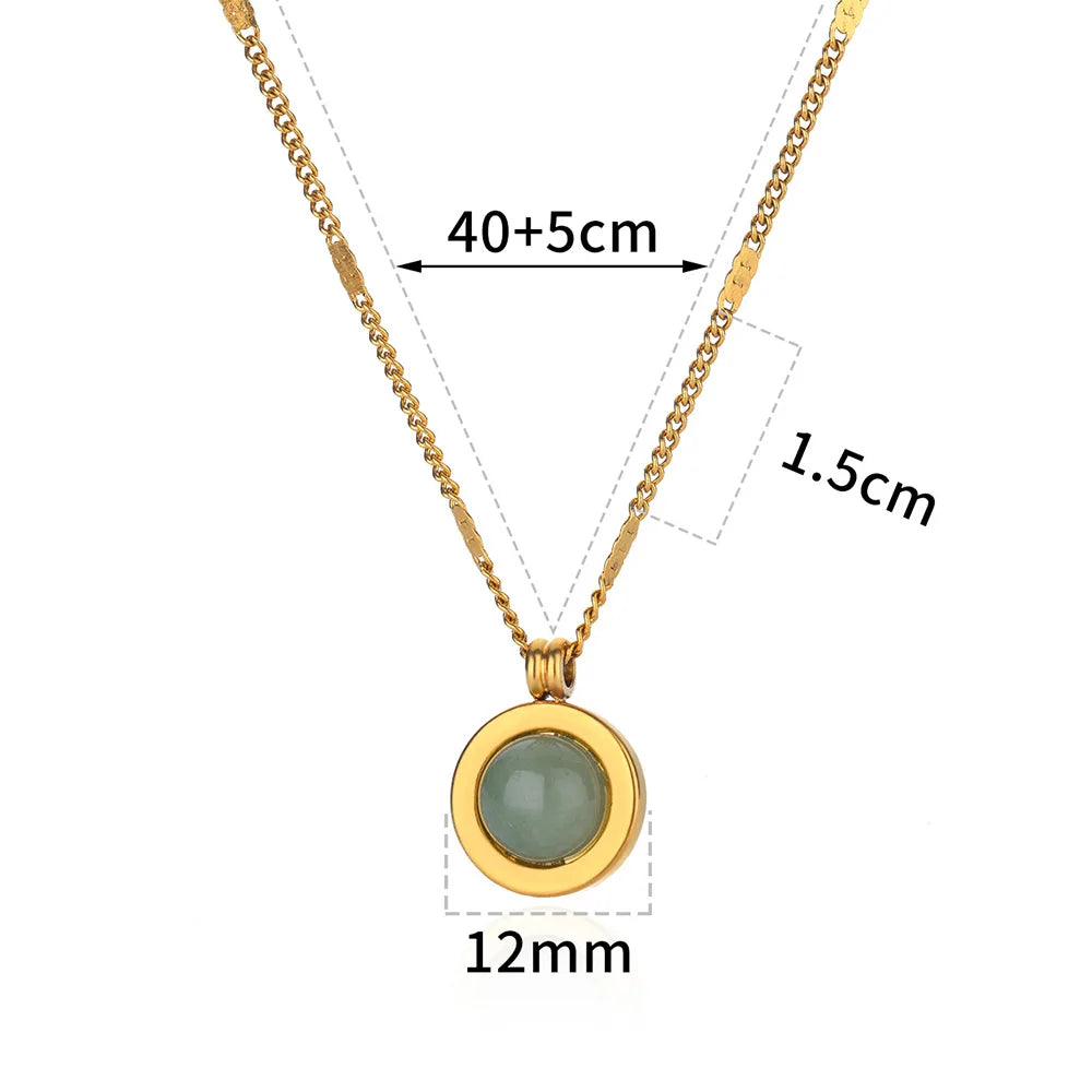 Necklace "Moca"