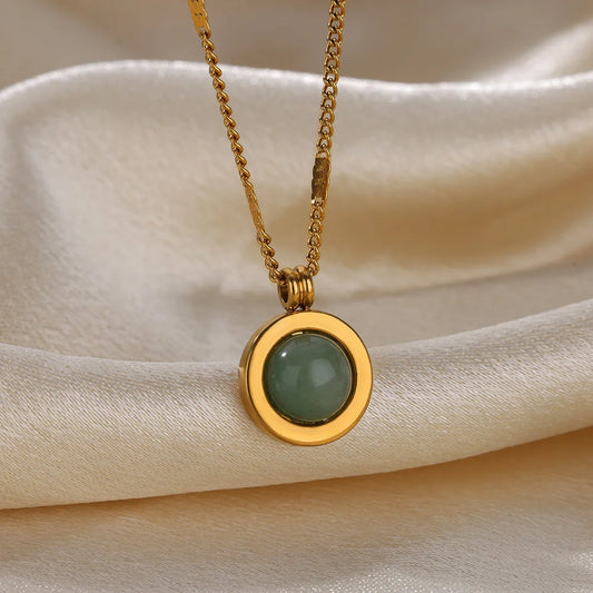 Necklace "Moca"