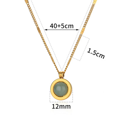 Necklace "Moca"